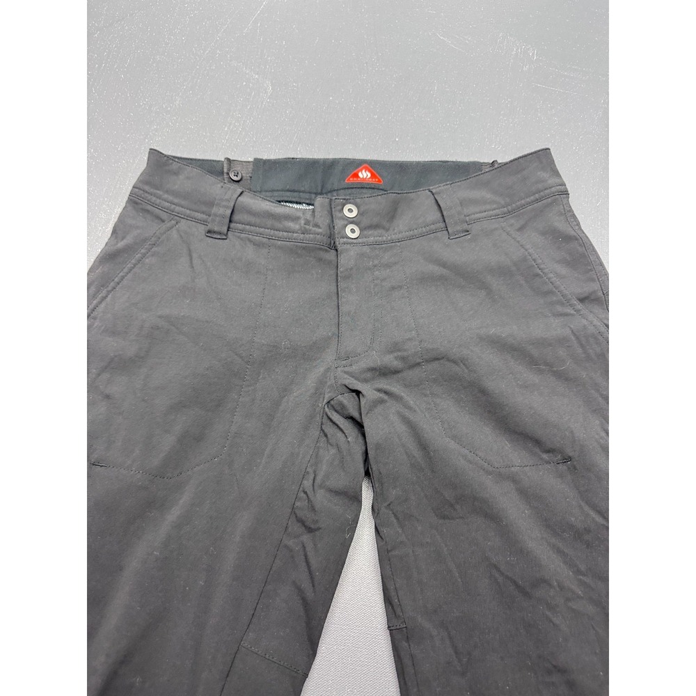 Columbia Omni-Heat Women's Size 4 Black Softshell Hiking Pants Outdoor Stretch - Picture 2 of 13
